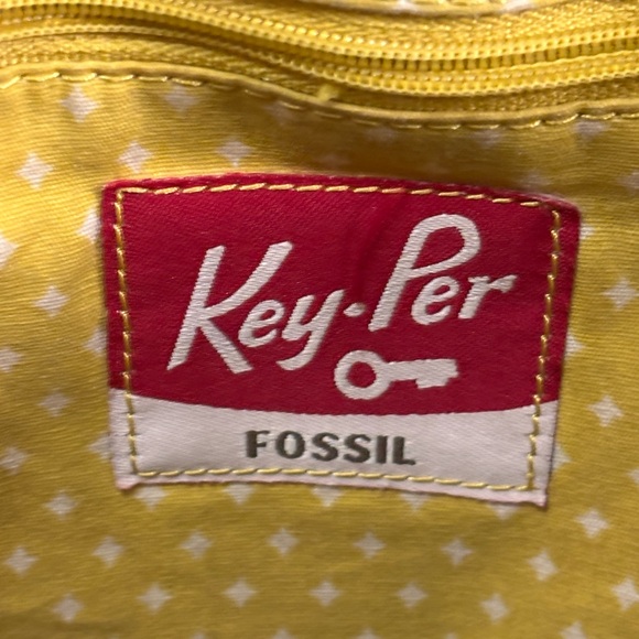 Fossil Floral Key-Per Crossbody Bag - Picture 6 of 7